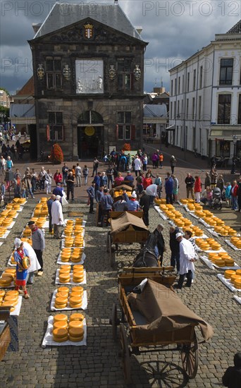 Gouda and cheese market, South Holland, Netherlands