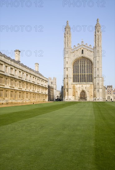King's College chapel, Cambridge university, Cambridgeshire, England, United Kingdom, Europe