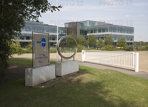 Mundipharma research modern high-tech businesses located in Cambridge Science park, Cambridge, England founded by Trinity College in 1970, is the oldest science park in the United Kingdom