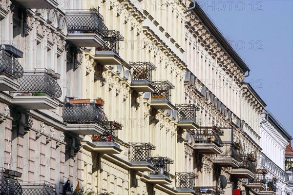 Renovated old flats in Berlin's Kreuzberg district, 02.09.2019