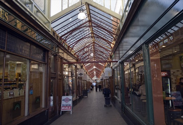 Victoria arcade shops, Great Yarmouth, Norfolk, England, United Kingdom, Europe