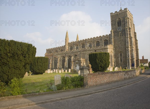 Parish church of St Peter and St Paul, Clare, Suffolk, England, UK