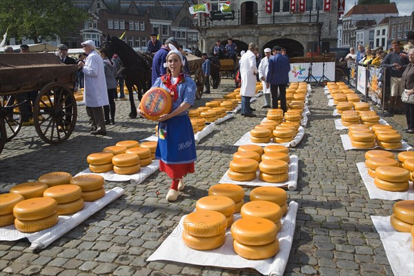 Gouda and cheese market, South Holland, Netherlands