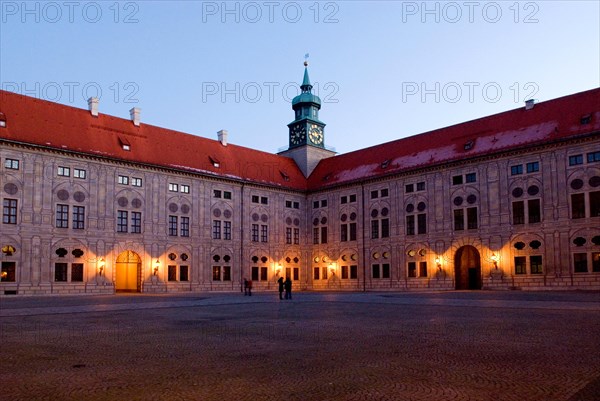 Courtyard in the former Residenz, Munich, Bavaria, Germany, Europe
