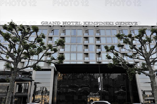 GRAND HOTEL KEMPINSKI, Lake Geneva, Geneva, Canton of Vaud, Switzerland, Europe