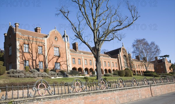 Seckford Almshouses and former hospital, Woodbridge, Suffolk, England, United Kingdom, Europe