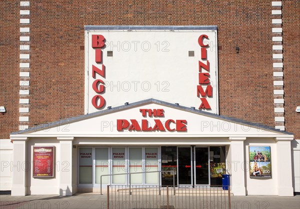 Palace bingo hall and cinema, Felixstowe, Suffolk, England, United Kingdom, Europe