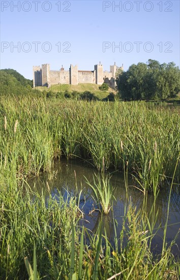 Framlingham castle, Suffolk, England, UK