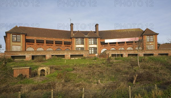 Former hospital building being converted to housing The Bartlet, Felixstowe, Suffolk, England, United Kingdom, Europe