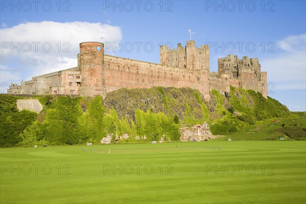 Bamburgh Castle, Nortumberland, England, United Kingdom, Europe