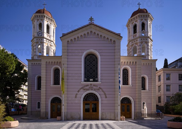 Church, Metropolitan Church of St Gregorios Palamas, Thessaloniki, Macedonia, Greece, Europe