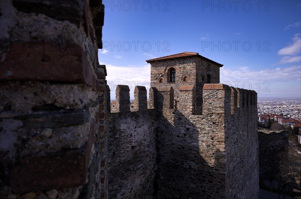Gate Tower, Acropolis, Heptapyrgion, Fortress, Citadel, Thessaloniki, Macedonia, Greece, Europe