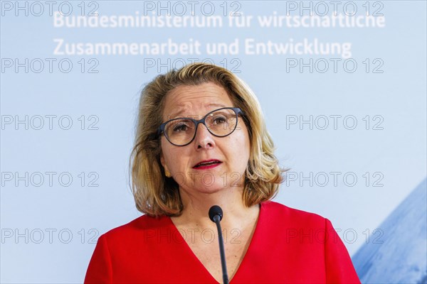 Svenja Schulze, Federal Minister for Economic Cooperation and Development, Berlin, 15 February 2024.photographed on behalf of the Federal Ministry for Economic Cooperation and Development
