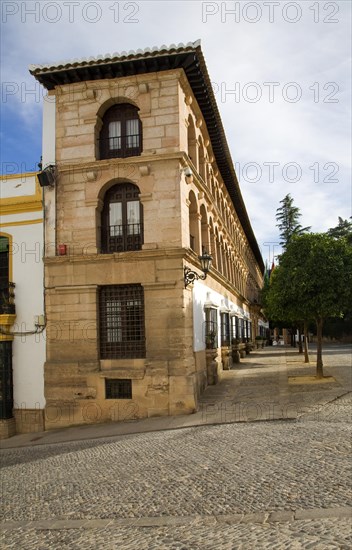 Ayuntamiento City Hall building built in 1734 Ronda, Malaga province, Spain, Europe