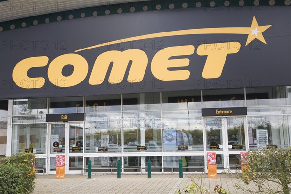 2 November 2012 Comet store at Anglia Retail Park, Ipswich, Suffolk England one of some 250 stores employing 6, 500 goes into administration