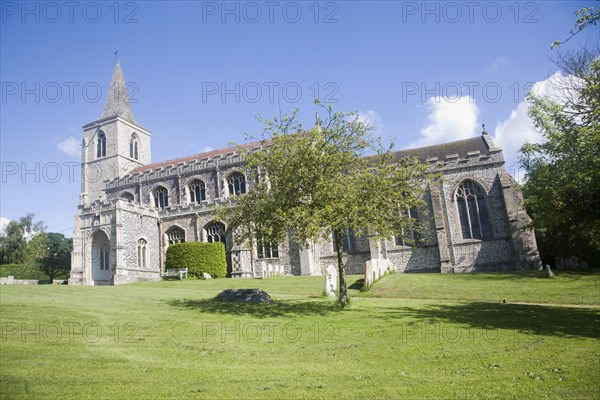 Parish church of Saint Nicholas, Rattlesden, Suffolk, England, United Kingdom, Europe