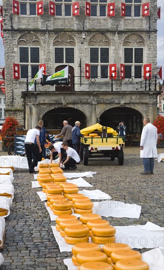 Gouda and cheese market, South Holland, Netherlands