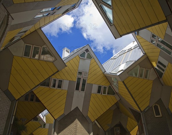 Kubuswoning Cube Houses, Blaak, Rotterdam, Netherlands architect Piet Blom