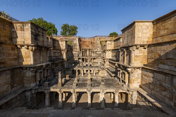 Unesco site, Rani Ki Vav, The Queen's Stepwell, Patan, Gujarat, India, Asia