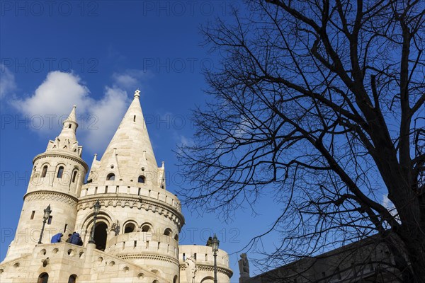 Fisherman's Bastion, building, travel, city trip, tourism, overview, Eastern Europe, architecture, building, history, historical, cityscape, attraction, sightseeing, famous, capital, Buda, Budapest, Hungary, Europe