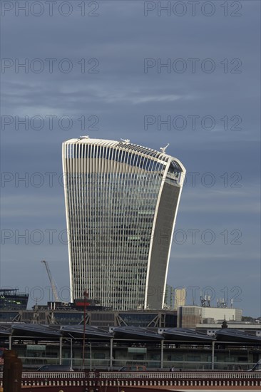 The Fenchurch building or The Walkie-Talkie building skyscraper, City of London, England, United Kingdom, Europe