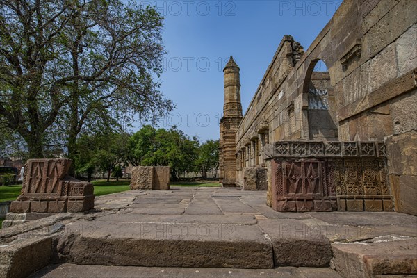 Jami mosque, Unesco site Champaner-Pavagadh Archaeological Park, Gujarat, India, Asia