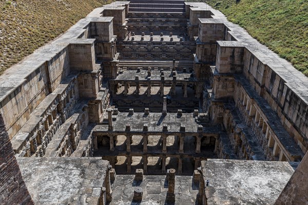 Unesco site, Rani Ki Vav, The Queen's Stepwell, Patan, Gujarat, India, Asia