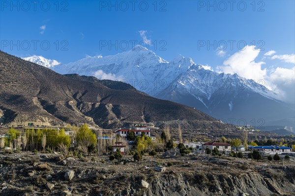 Nilgiri mountain, Jomsom, Nepal, Asia