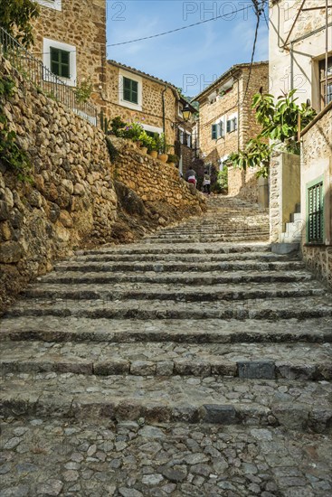 Fornalutx, Soller, Serra de Tramuntana, Majorca, Majorca, Balearic Islands, Spain, Europe