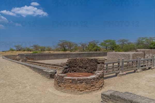 Lothal southernmost site of the ancient Indus Valley civilisation, Gujarat, India, Asia