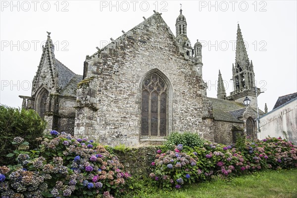 Calvary Church of Saint-Germain, Pleyben, Departement Finistere, Brittany, France, Europe
