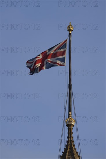 Union Jack flag, City of London, England, United Kingdom, Europe