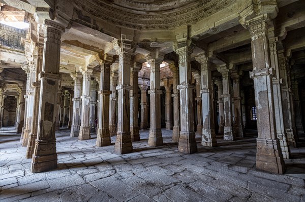 Jami mosque, Unesco site Champaner-Pavagadh Archaeological Park, Gujarat, India, Asia