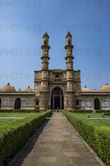 Jami mosque, Unesco site Champaner-Pavagadh Archaeological Park, Gujarat, India, Asia