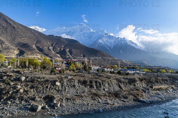 Nilgiri mountain, Jomsom, Nepal, Asia