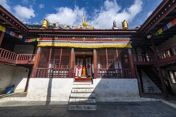 Historical village of Marpha, Jomsom, Nepal, Asia