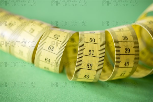 Yellow tape measure