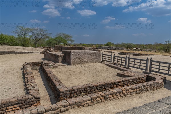 Lothal southernmost site of the ancient Indus Valley civilisation, Gujarat, India, Asia