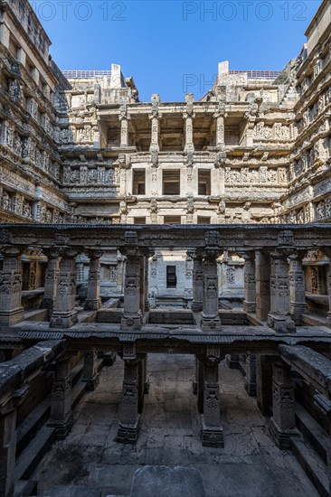 Unesco site, Rani Ki Vav, The Queen's Stepwell, Patan, Gujarat, India, Asia