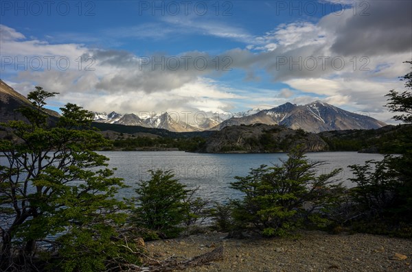 Unspoilt nature and Patagonian wilderness in Perito Moreno National Park, Patagonia, Argentina, South America