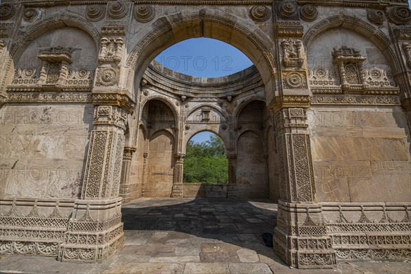 Nagina Mosque, Unesco site Champaner-Pavagadh Archaeological Park, Gujarat, India, Asia