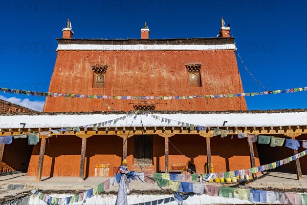 Lo Manthang monastery, Kingdom of Mustang, Nepal, Asia