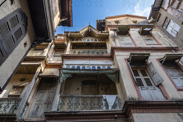 Old town of the Unesco site, Ahmedabad, Gujarat, India, Asia