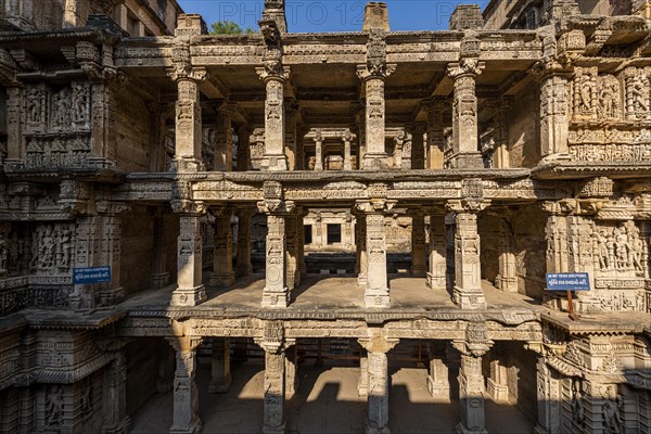 Unesco site, Rani Ki Vav, The Queen's Stepwell, Patan, Gujarat, India, Asia