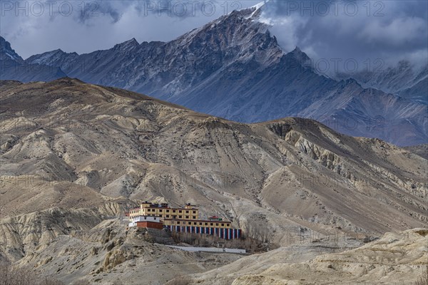 New KingÂ´s palace, Kingdom of Mustang, Nepal, Asia