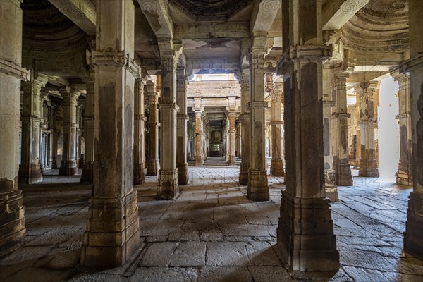 Jami mosque, Unesco site Champaner-Pavagadh Archaeological Park, Gujarat, India, Asia