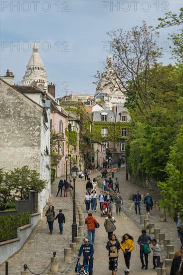 Montmartre, Paris, Ile-de-France region, France, Europe