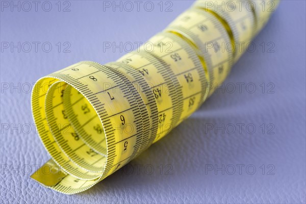 Yellow tape measure