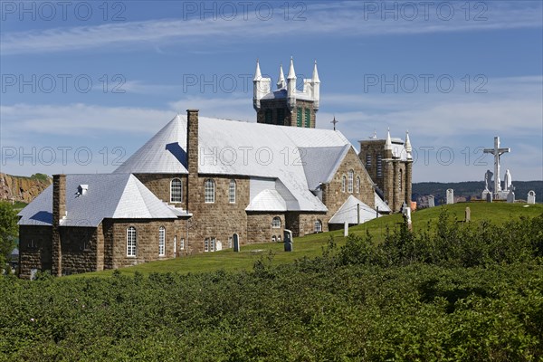Architecture, church, historic building, Perce, Gaspesie, Province of Quebec, Canada, North America -, North America