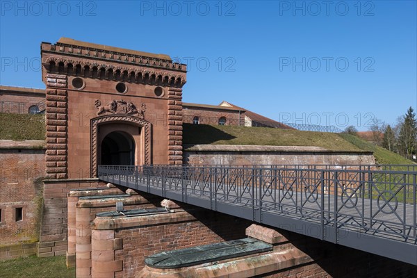 Germersheim Fortress, Royal Bavarian Fortress, Weissenburg Gate, Germersheim, Rhineland-Palatinate, Germany, Europe